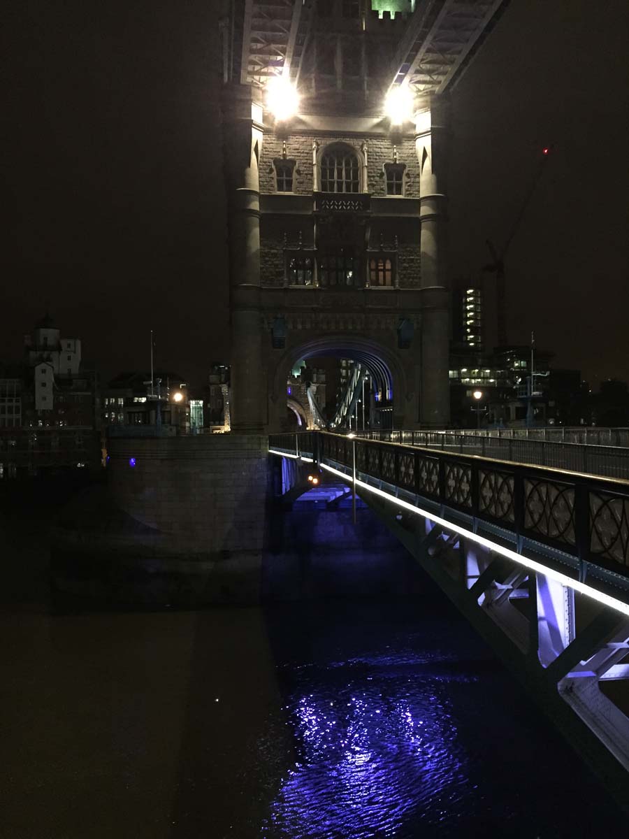 Tower Bridge in the early hours