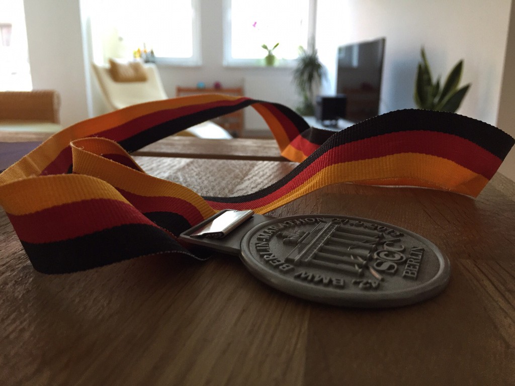 Berlin marathon medal