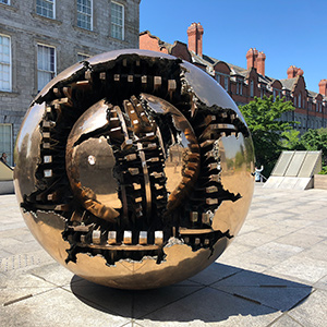 Sculpture at Trinity College
