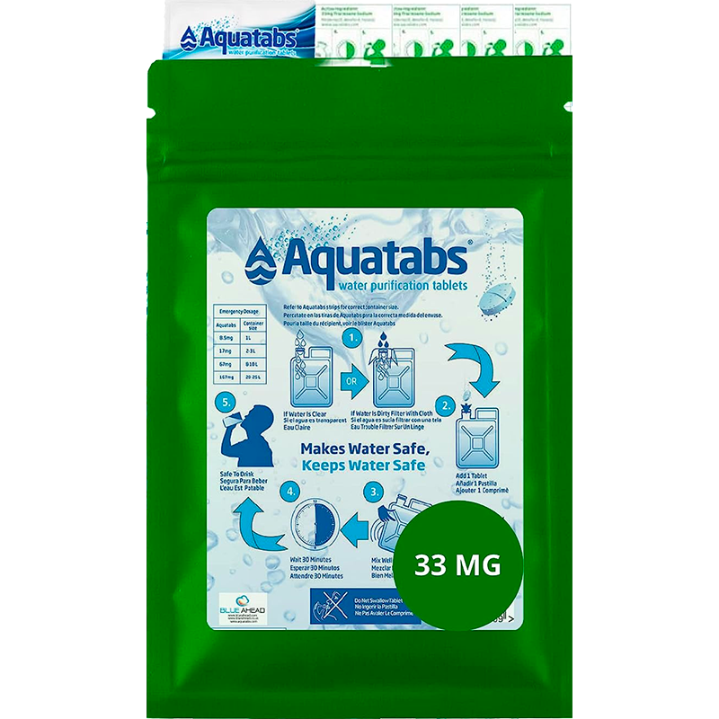 Water purification tablets